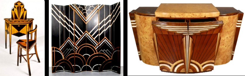 Zigzag Moderne Furniture Examples